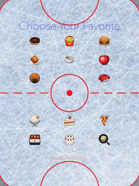 Изображение игры: Food Air Hockey