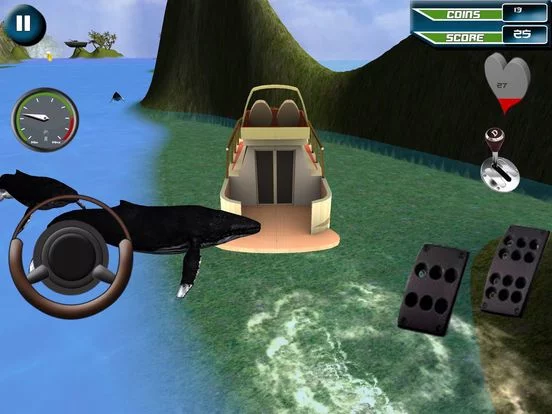 Изображение игры: Power Boat Racing 3D game