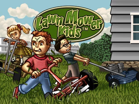Изображение игры: LawnMowerKids