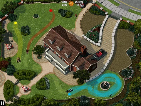 Изображение игры: LawnMowerKids