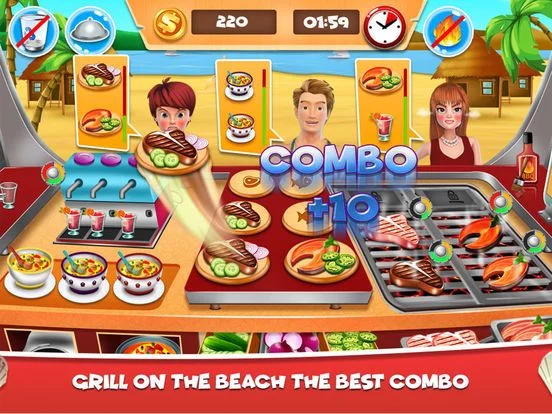Изображение игры: Beach Food Truck -Cooking Game
