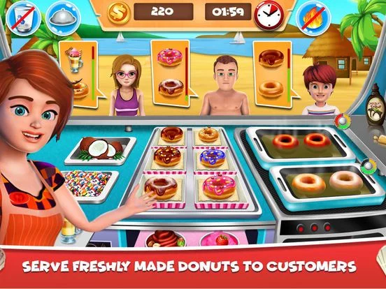 Изображение игры: Beach Food Truck -Cooking Game