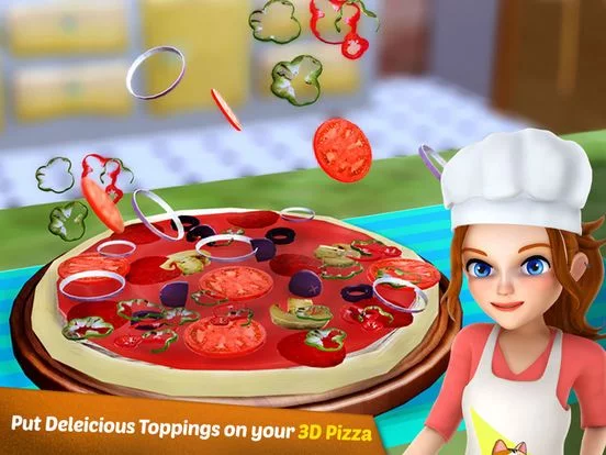 Изображение игры: Pizza Maker 3d: Cooking Game
