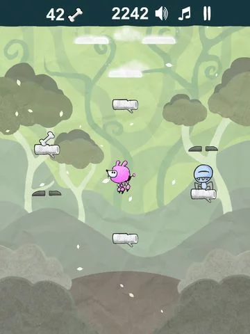 Изображение игры: Poodle Jump