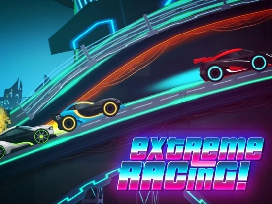 Изображение игры: Neon Rider Drives Sports Car