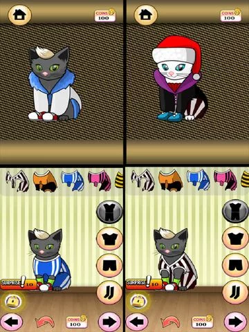 Изображение игры: Cute Kitty Cat Dress Up