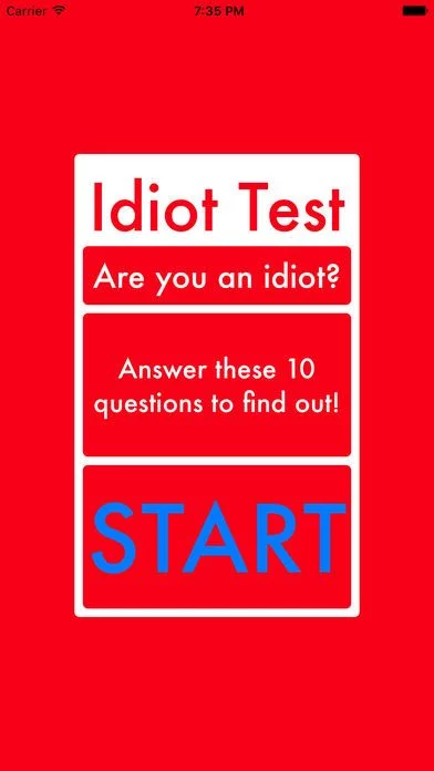 Изображение игры: I am NOT an idiot - IDIOT TEST