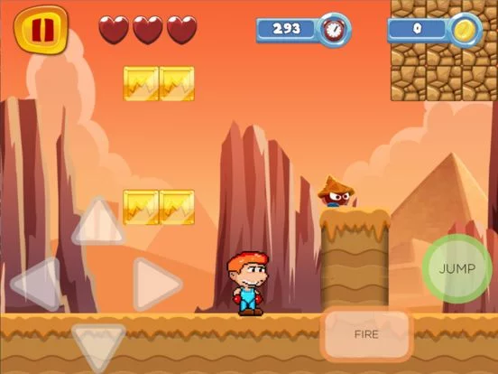 Изображение игры: Super Pixel Jumps & Run For Temple
