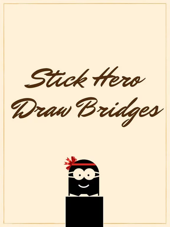 Изображение игры: Stick Hero Draw Bridges