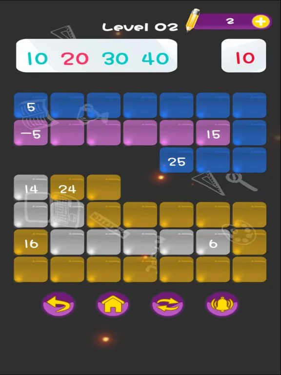 Изображение игры: Number Line Link - Draw Puzzle