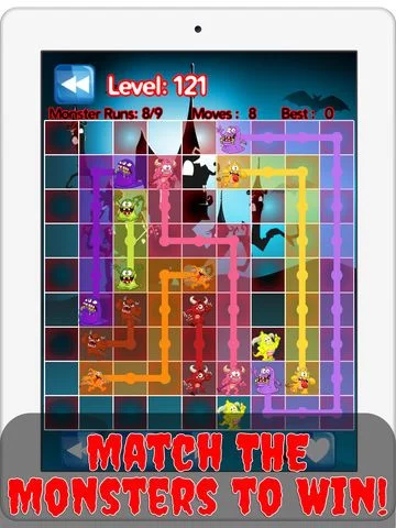 Изображение игры: Monster Match - Connect The Monsters With Pipes!