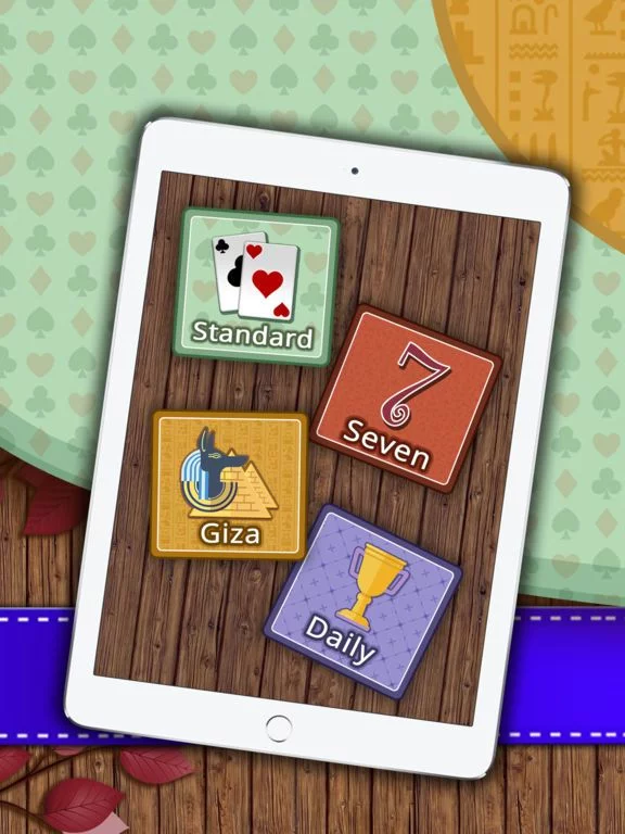 Изображение игры: Pyramid Solitaire Pro.