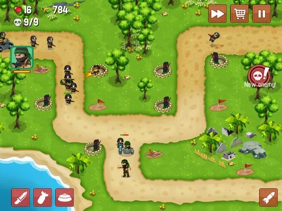 Изображение игры: Turret Defense: BTD Battles