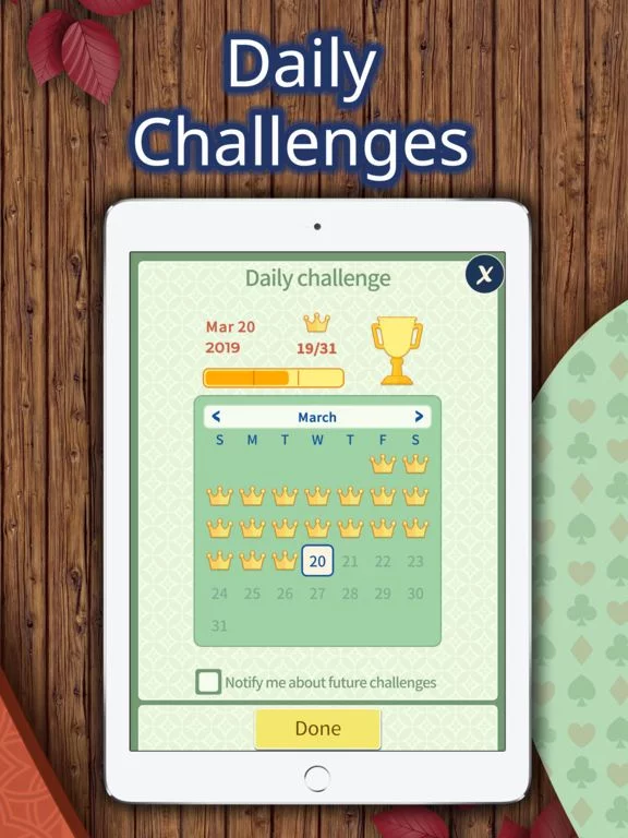 Изображение игры: Pyramid Solitaire Pro.