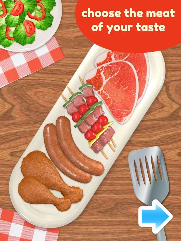 Изображение игры: BBQ Grill Maker