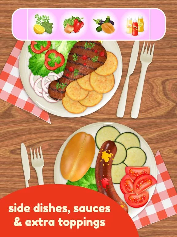 Изображение игры: BBQ Grill Maker