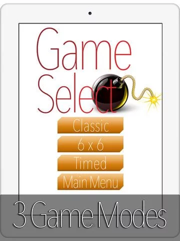 Изображение игры: 2048 Bombs!