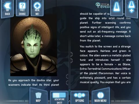 Изображение игры: Fighting Fantasy: Starship Traveller