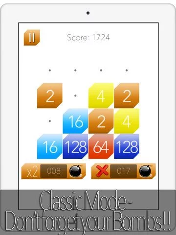 Изображение игры: 2048 Bombs!