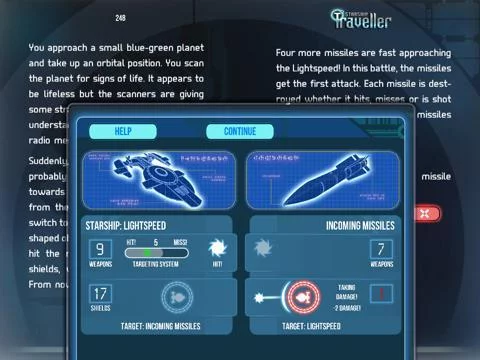 Изображение игры: Fighting Fantasy: Starship Traveller