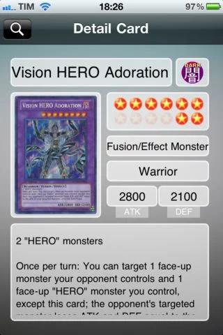 Изображение игры: YGO! Card View