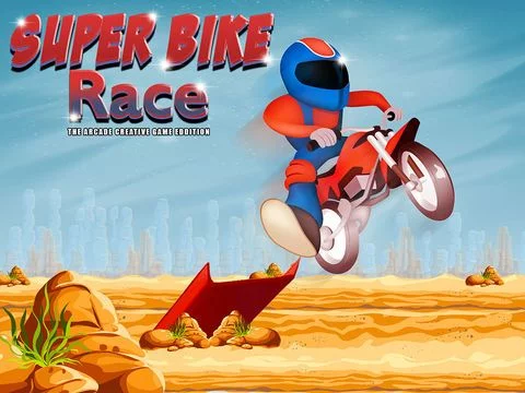 Изображение игры: super bike race - The Arcade Creative Game Edition