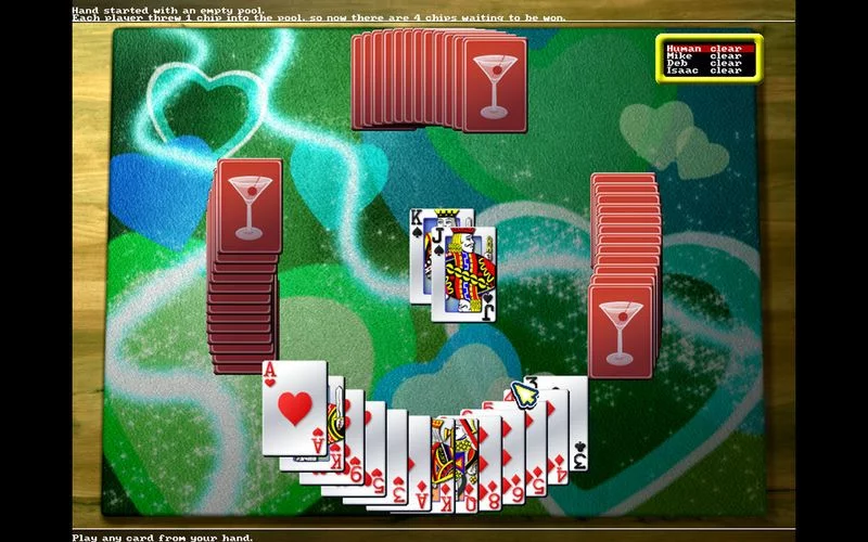 Изображение игры: Hearts by Webfoot