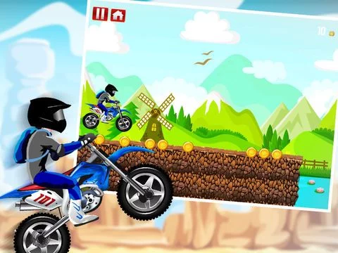 Изображение игры: super bike race - The Arcade Creative Game Edition