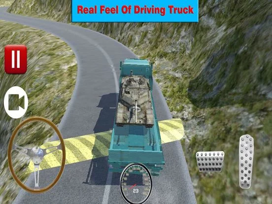 Изображение игры: Heavy Loaded Trucker Parking