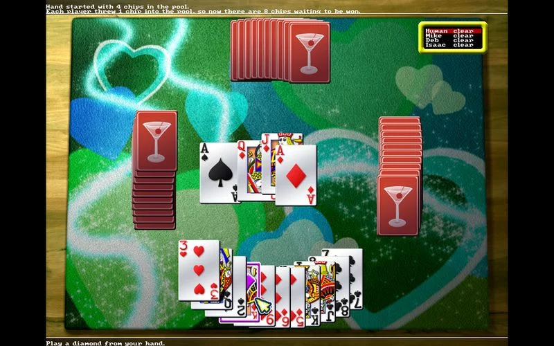 Изображение игры: Hearts by Webfoot