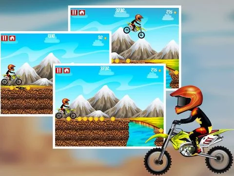 Изображение игры: super bike race - The Arcade Creative Game Edition