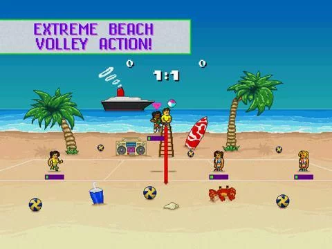 Изображение игры: Extreme Beach Volley