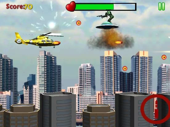 Изображение игры: Heli Justice Combat 2030