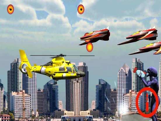 Изображение игры: Heli Justice Combat 2030