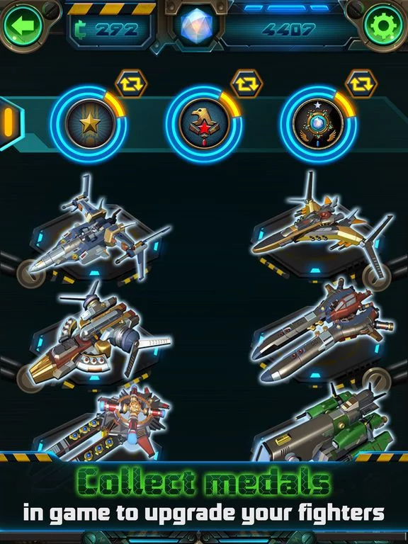 Изображение игры: Sky Force: Fighter Combat