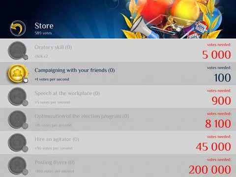 Изображение игры: President of the World - idle & clicker game with online mode
