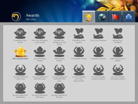 Изображение игры: President of the World - idle & clicker game with online mode