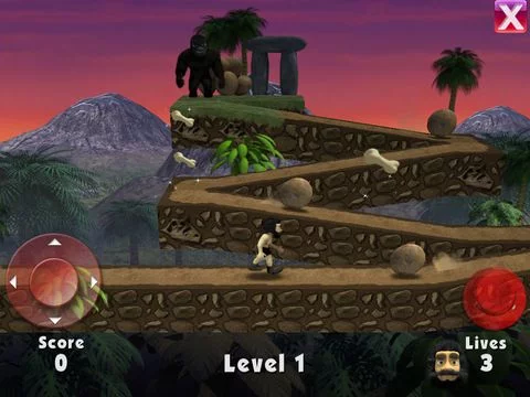 Изображение игры: Ape vs Caveman Free
