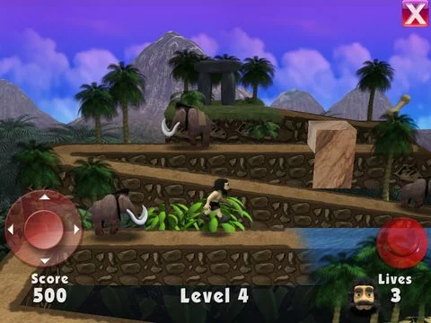 Изображение игры: Ape vs Caveman Free