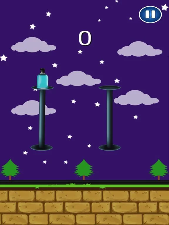 Изображение игры: Bottle Jump Adventure