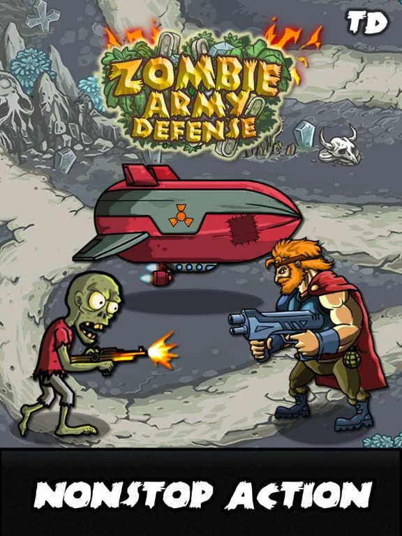 Изображение игры: Zombie Army Defense