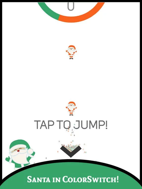 Изображение игры: Santa Smash Jump