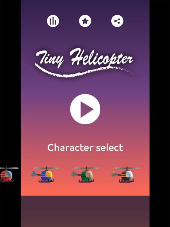 Изображение игры: Tiny Helicopter