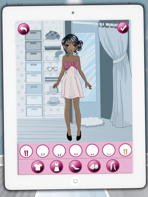 Изображение игры: Games of dressing girls fashion plates maker - Premium