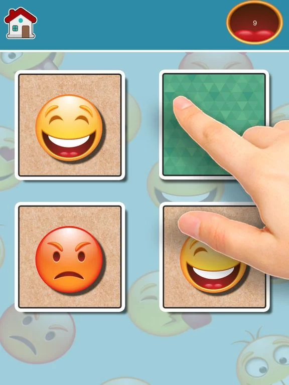 Изображение игры: Emojis Find the Pairs Learning & memo Game