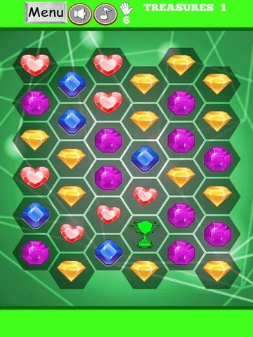 Изображение игры: Gem Match Connect