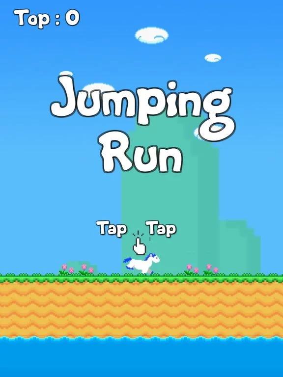 Изображение игры: Jumping Run