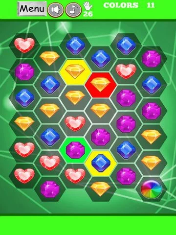 Изображение игры: Gem Match Connect