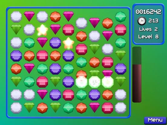 Изображение игры: Jewel Match Jam: Pop and blast out 3 gems mania!