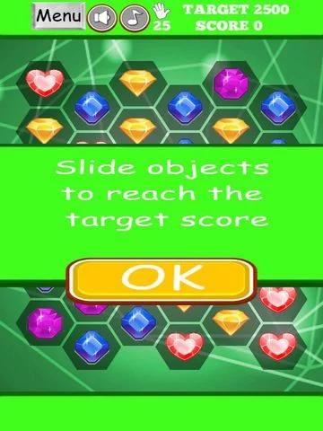 Изображение игры: Gem Match Connect